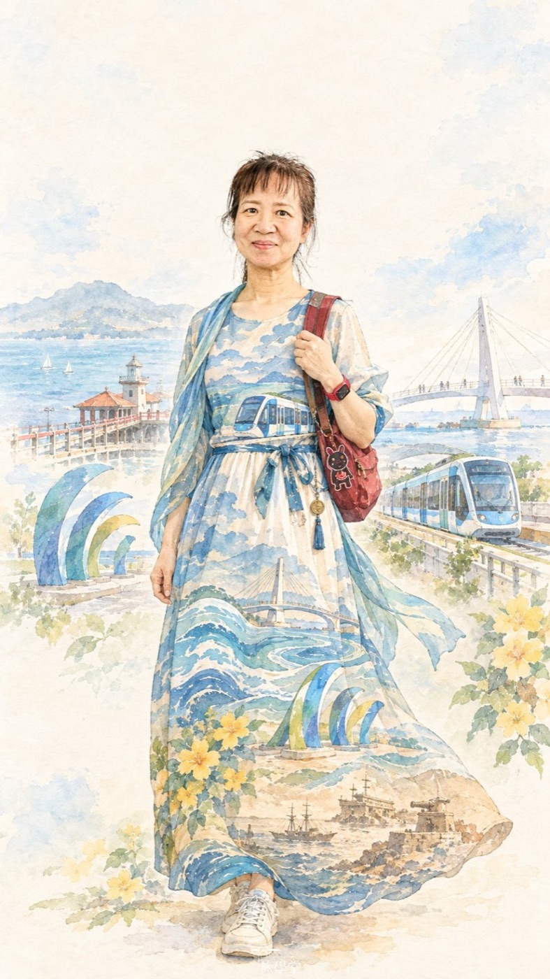 9月12日第一組 Anita Liu 的 AI 共創個人角色圖